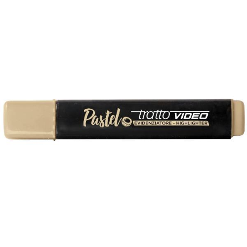 TRATTO VIDEO PASTEL EVIDENZIATORE POUNTA A SCALPELLO 1/5 mm ARANCIO CONF 12 Pz.